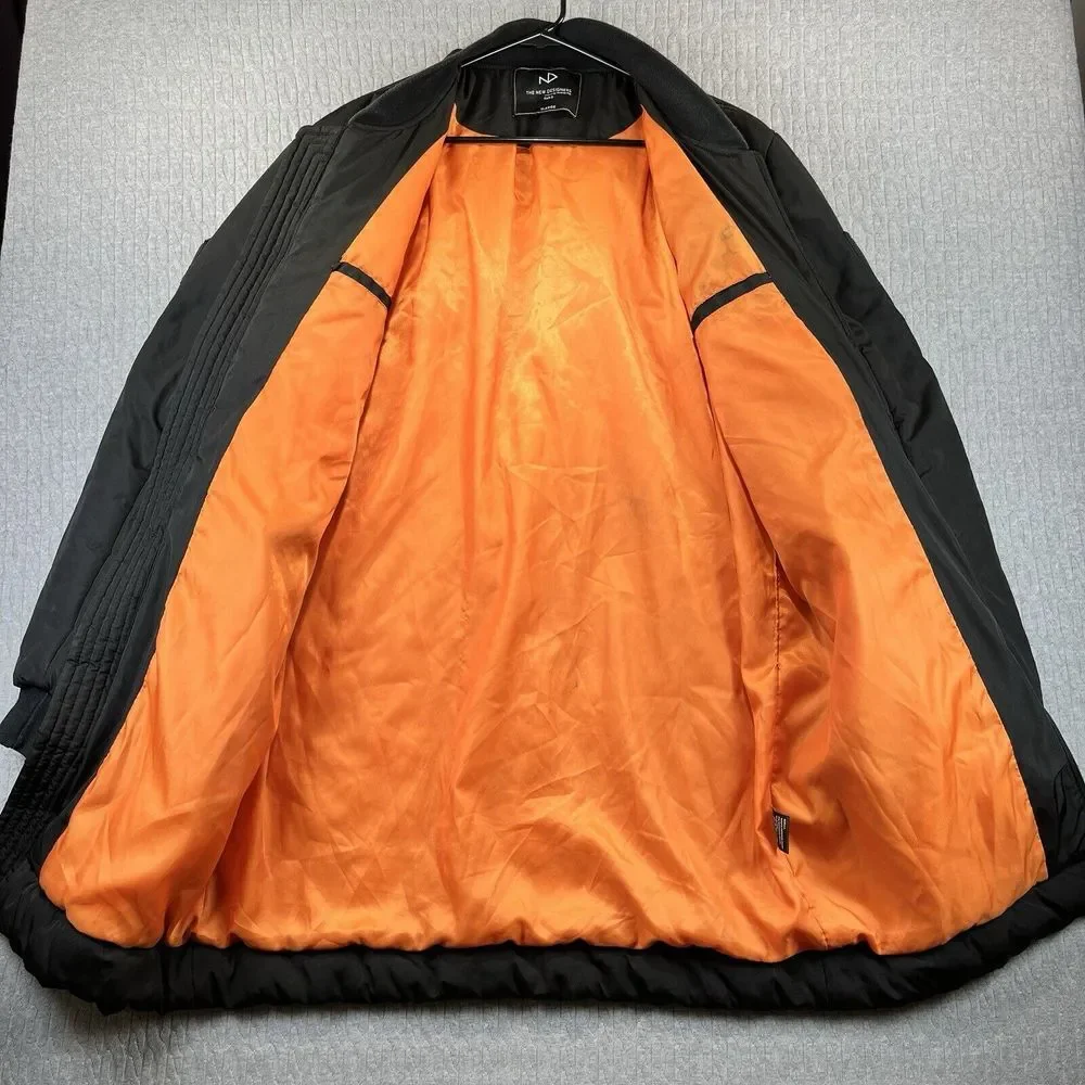 The New Designers mens (XL) Paris Heavyweight‎ Insulated Bomber Zippers jacket